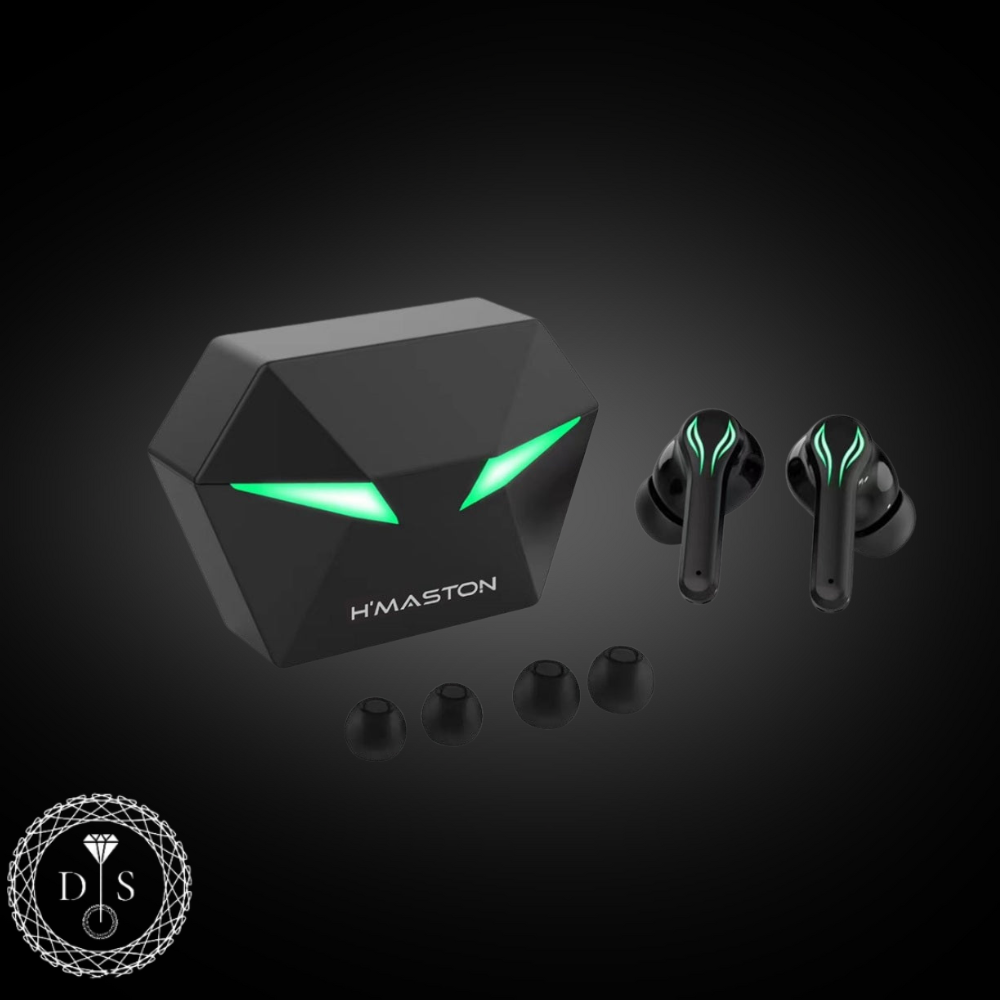 H'maston RS-30 fone de ouvido gamer sem fio Bluetooth 5.3