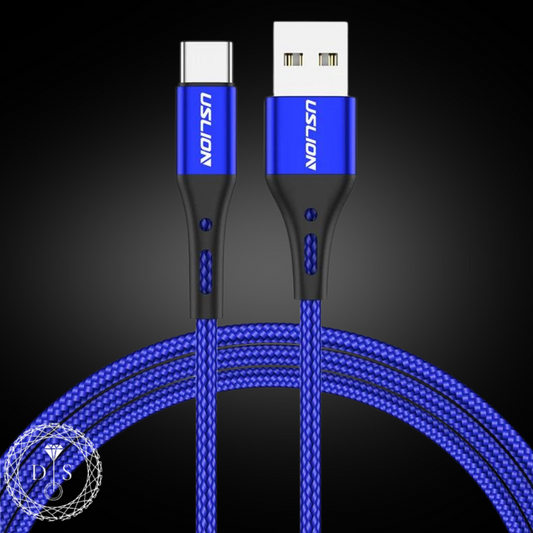 Cabo USB Tipo C para Samsung S10 S20 Xiaomi Mi 11, Carregamento Rápido Super Ef